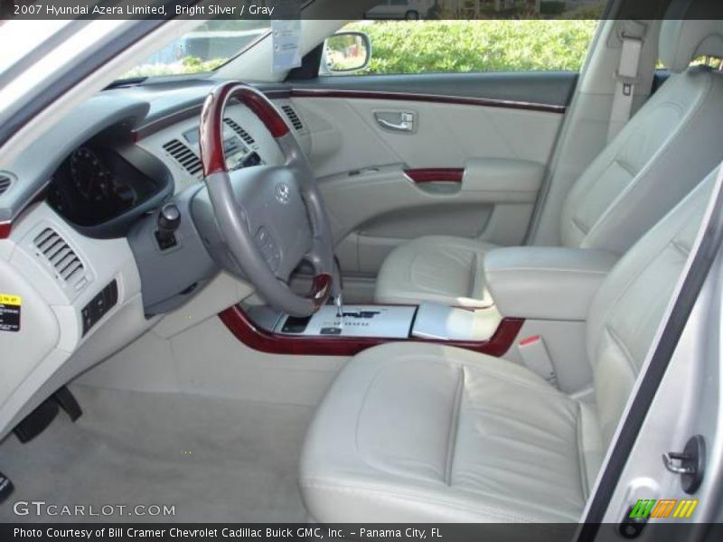 Bright Silver / Gray 2007 Hyundai Azera Limited