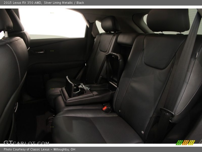 Silver Lining Metallic / Black 2015 Lexus RX 350 AWD