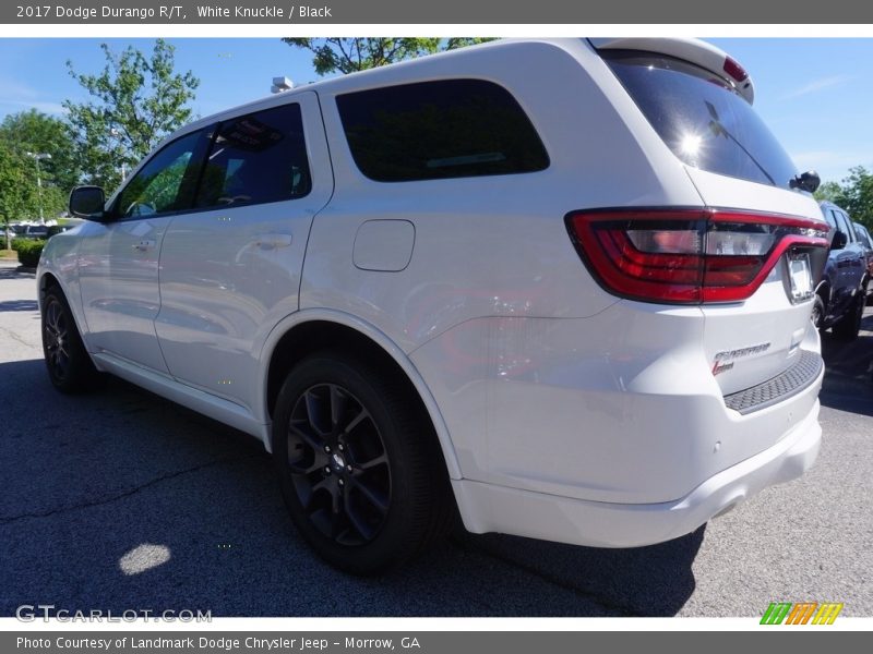 White Knuckle / Black 2017 Dodge Durango R/T