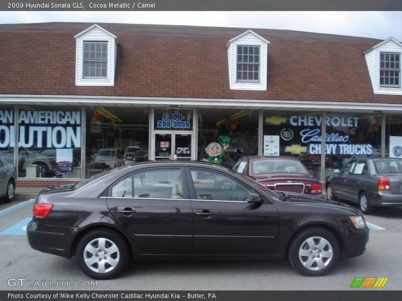 Cocoa Metallic / Camel 2009 Hyundai Sonata GLS