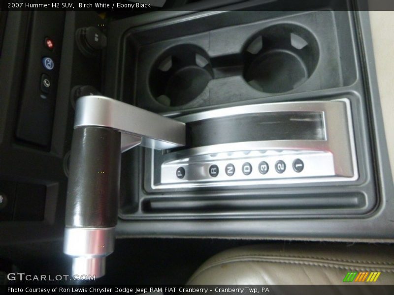 Birch White / Ebony Black 2007 Hummer H2 SUV