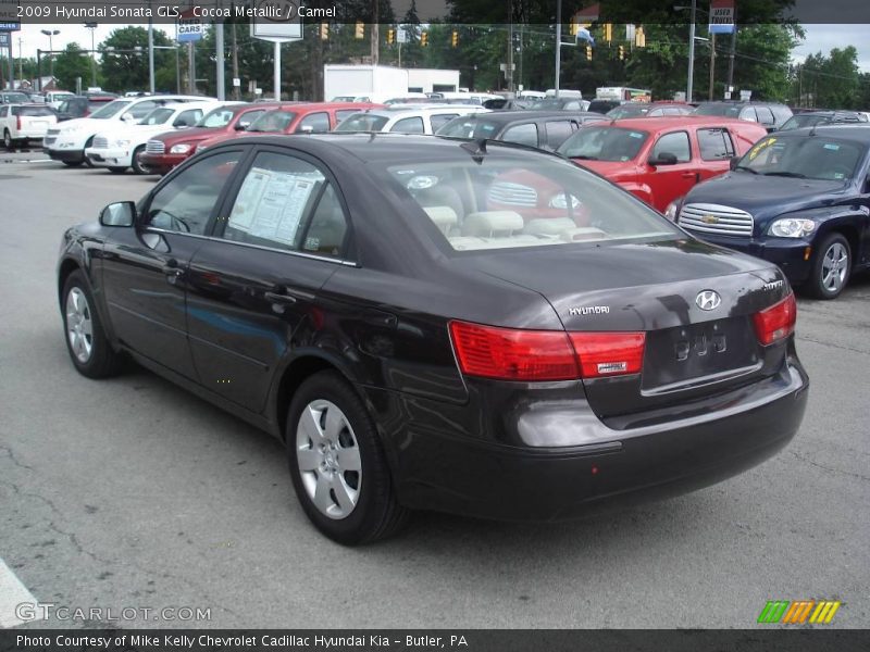 Cocoa Metallic / Camel 2009 Hyundai Sonata GLS