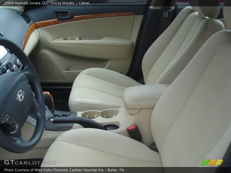 Cocoa Metallic / Camel 2009 Hyundai Sonata GLS