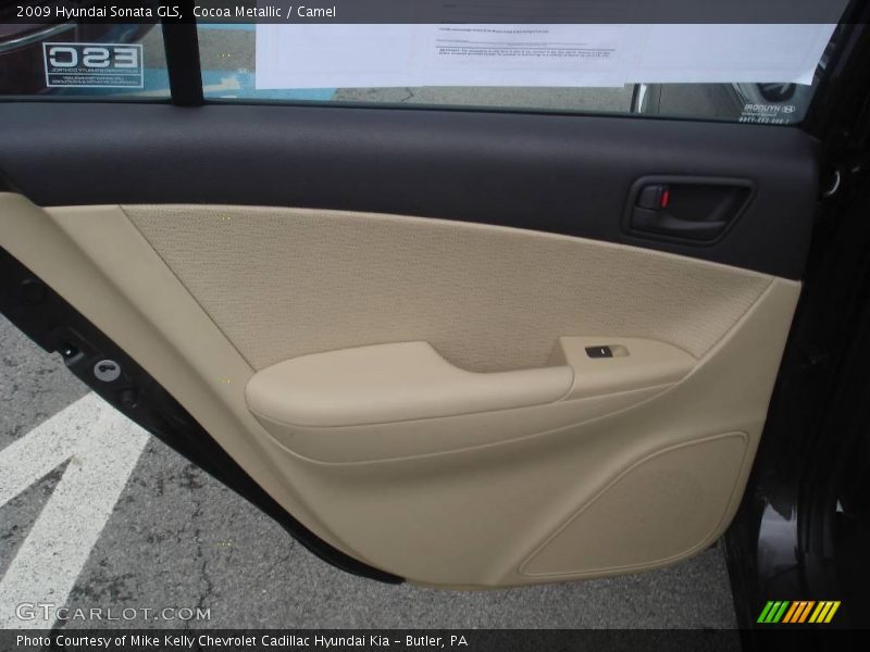 Cocoa Metallic / Camel 2009 Hyundai Sonata GLS