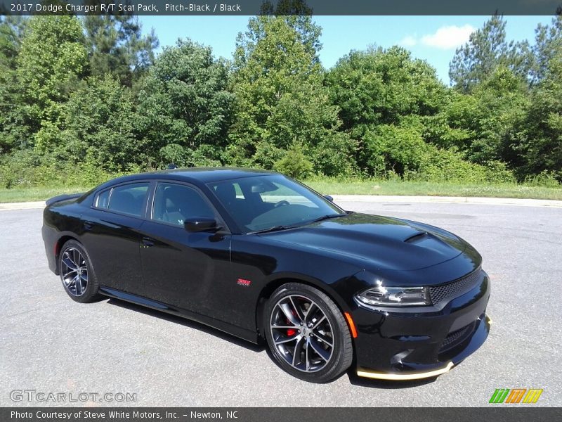 Pitch-Black / Black 2017 Dodge Charger R/T Scat Pack