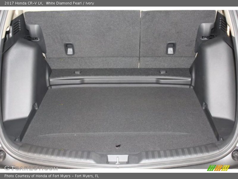 White Diamond Pearl / Ivory 2017 Honda CR-V LX