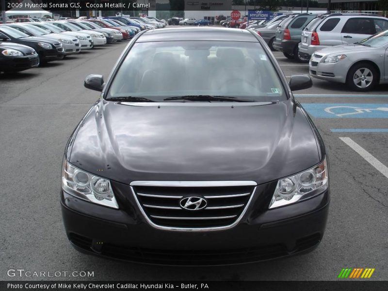 Cocoa Metallic / Camel 2009 Hyundai Sonata GLS