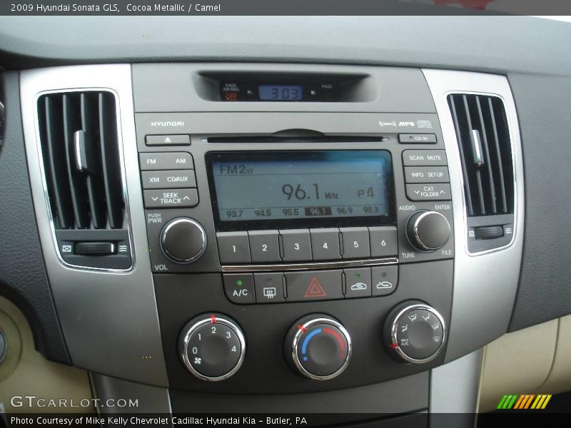 Cocoa Metallic / Camel 2009 Hyundai Sonata GLS