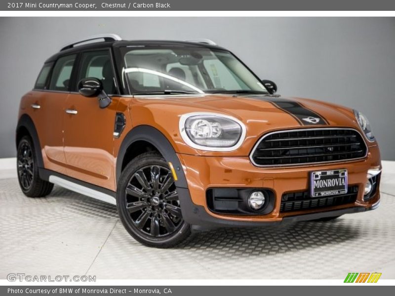 Chestnut / Carbon Black 2017 Mini Countryman Cooper