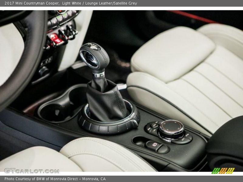 Light White / Lounge Leather/Satellite Grey 2017 Mini Countryman Cooper