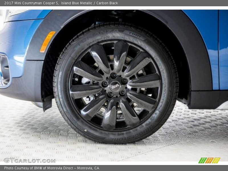 Island Blue Metallic / Carbon Black 2017 Mini Countryman Cooper S