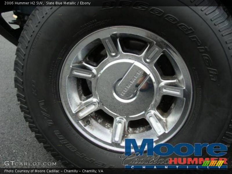 Slate Blue Metallic / Ebony 2006 Hummer H2 SUV