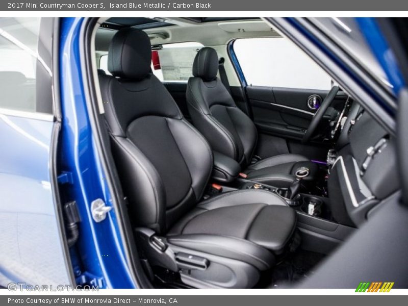 Island Blue Metallic / Carbon Black 2017 Mini Countryman Cooper S