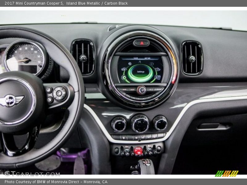 Island Blue Metallic / Carbon Black 2017 Mini Countryman Cooper S