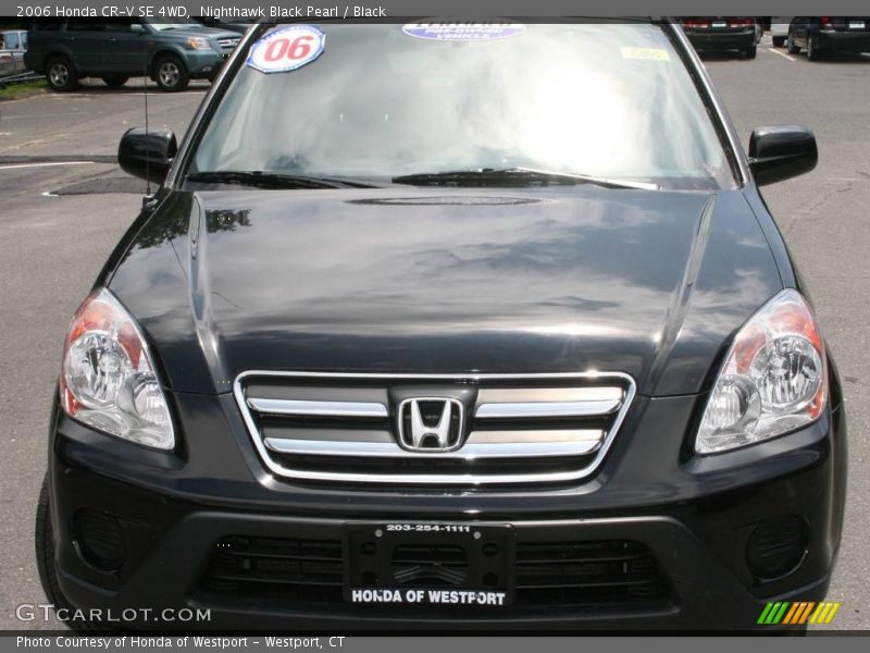 Nighthawk Black Pearl / Black 2006 Honda CR-V SE 4WD