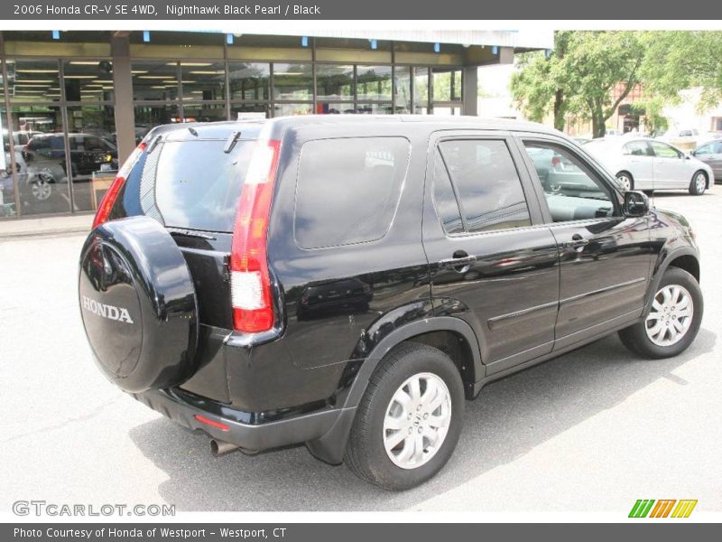 Nighthawk Black Pearl / Black 2006 Honda CR-V SE 4WD