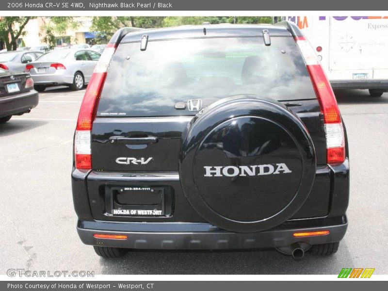 Nighthawk Black Pearl / Black 2006 Honda CR-V SE 4WD