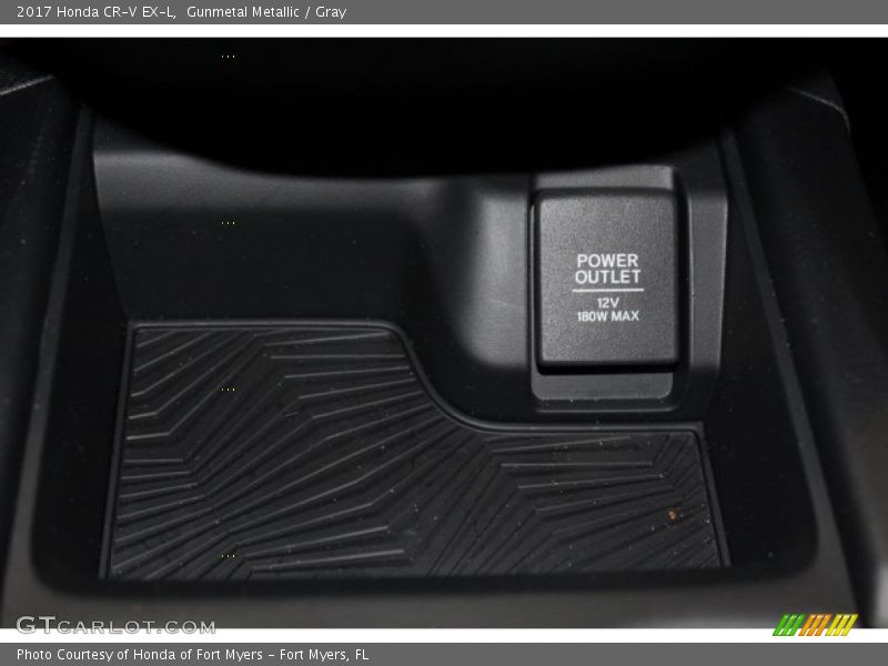Gunmetal Metallic / Gray 2017 Honda CR-V EX-L