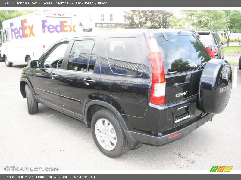 Nighthawk Black Pearl / Black 2006 Honda CR-V SE 4WD