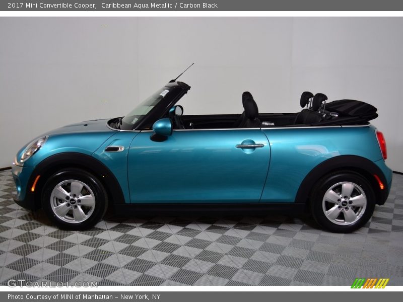  2017 Convertible Cooper Caribbean Aqua Metallic