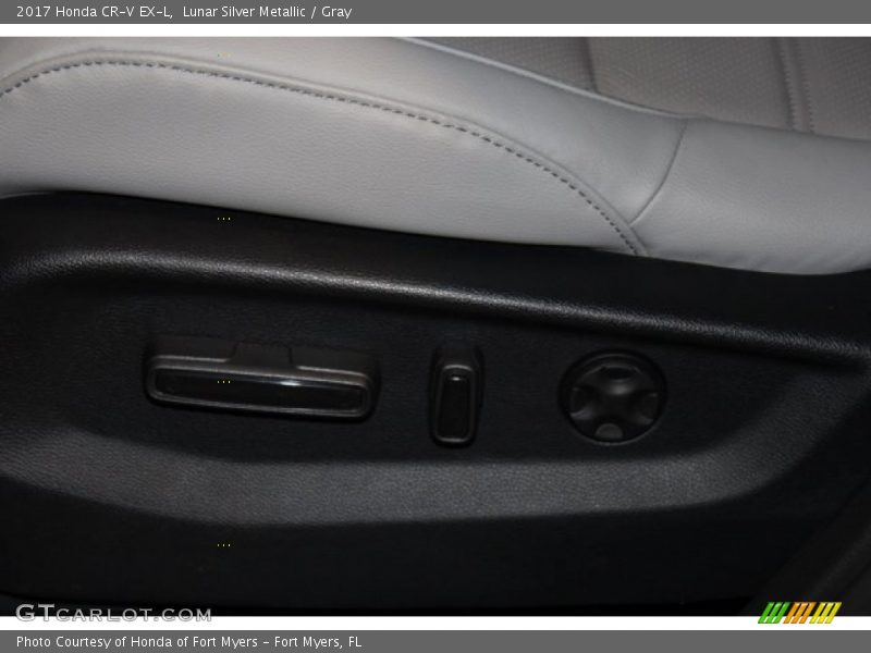 Lunar Silver Metallic / Gray 2017 Honda CR-V EX-L