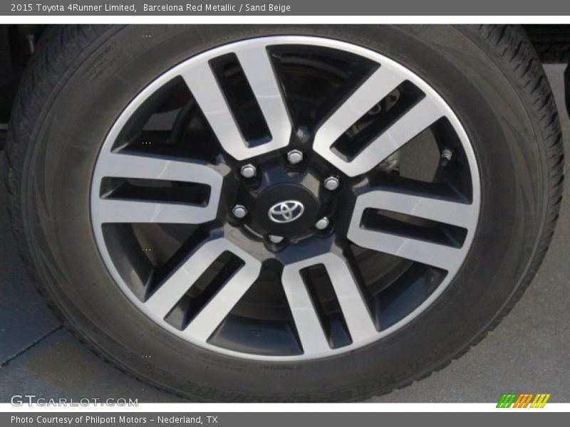 Barcelona Red Metallic / Sand Beige 2015 Toyota 4Runner Limited