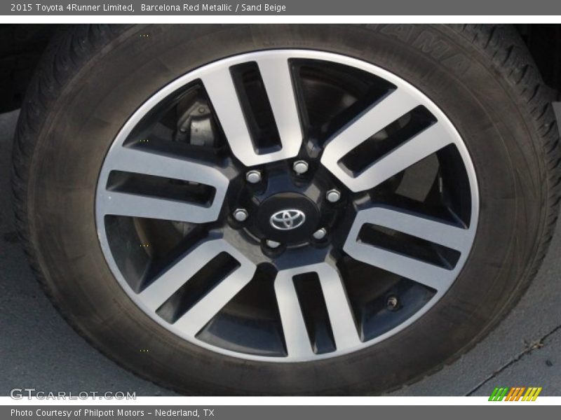 Barcelona Red Metallic / Sand Beige 2015 Toyota 4Runner Limited