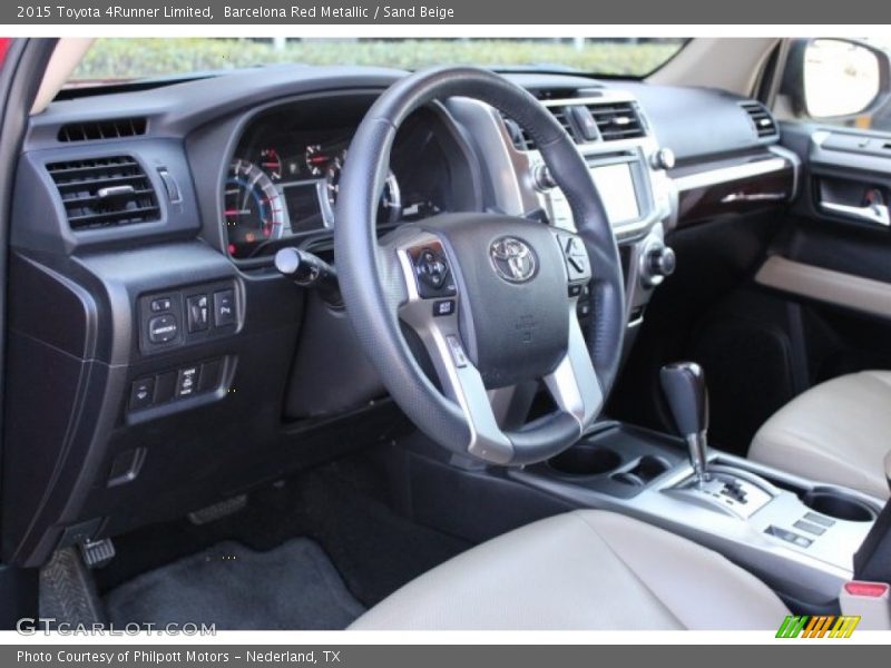 Barcelona Red Metallic / Sand Beige 2015 Toyota 4Runner Limited