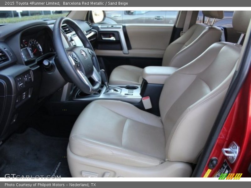 Barcelona Red Metallic / Sand Beige 2015 Toyota 4Runner Limited