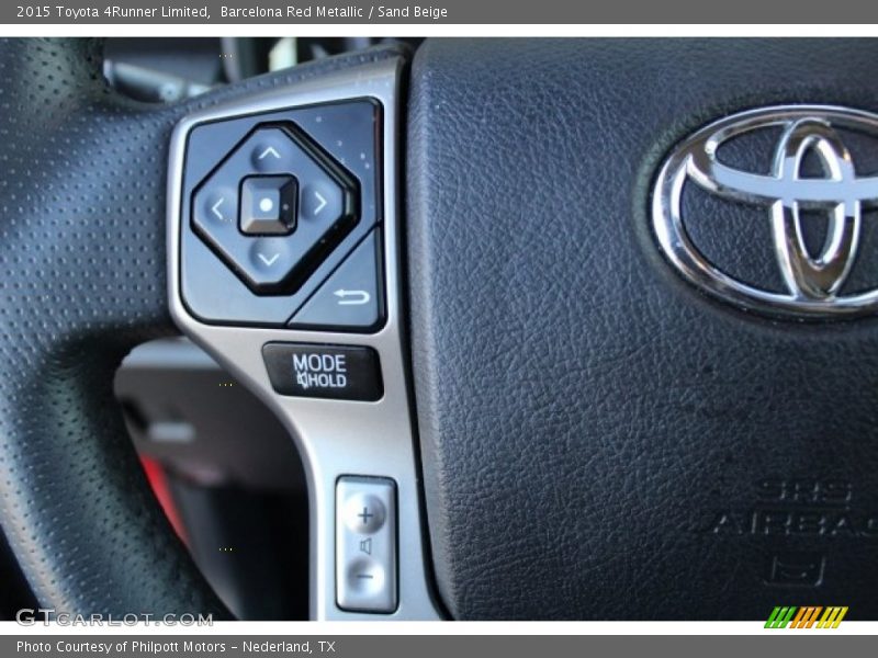 Barcelona Red Metallic / Sand Beige 2015 Toyota 4Runner Limited
