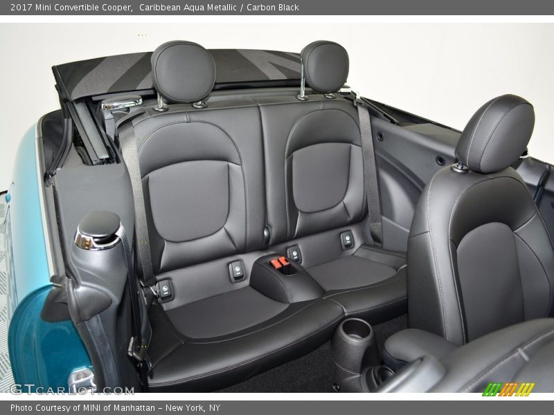 Rear Seat of 2017 Convertible Cooper