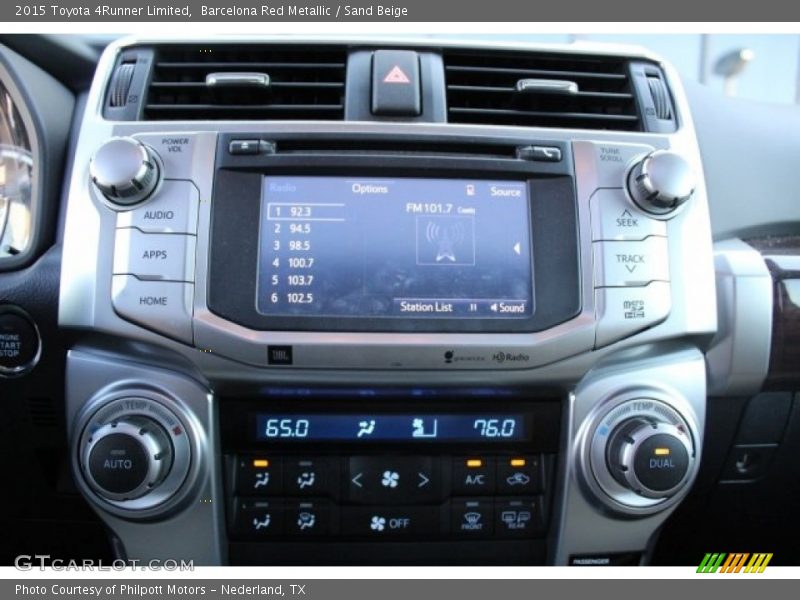 Barcelona Red Metallic / Sand Beige 2015 Toyota 4Runner Limited