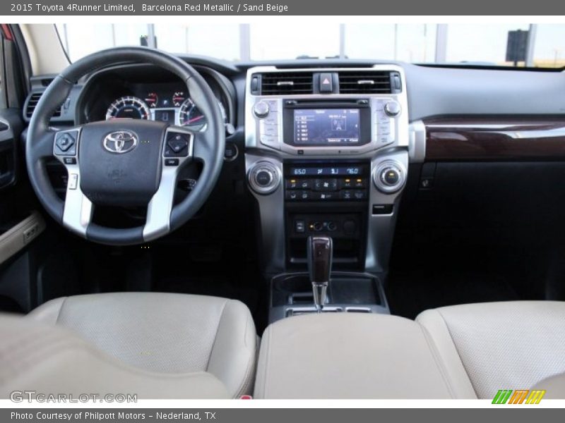 Barcelona Red Metallic / Sand Beige 2015 Toyota 4Runner Limited