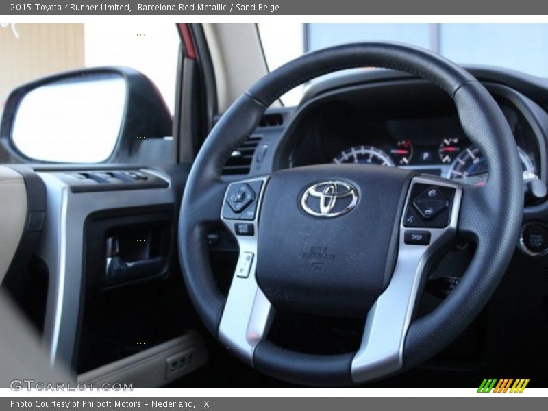 Barcelona Red Metallic / Sand Beige 2015 Toyota 4Runner Limited