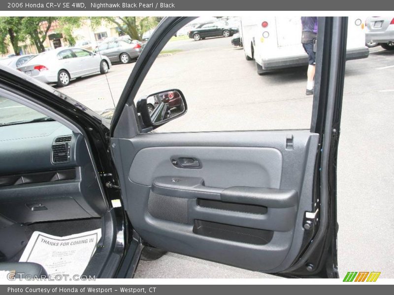 Nighthawk Black Pearl / Black 2006 Honda CR-V SE 4WD