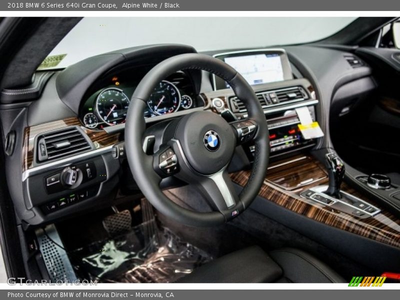 Dashboard of 2018 6 Series 640i Gran Coupe