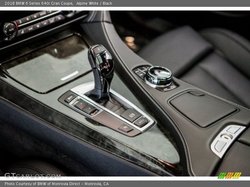 Alpine White / Black 2018 BMW 6 Series 640i Gran Coupe
