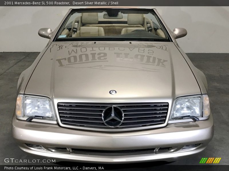 Desert Silver Metallic / Shell 2001 Mercedes-Benz SL 500 Roadster