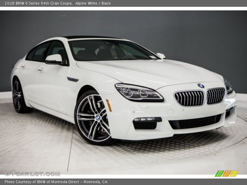 Front 3/4 View of 2018 6 Series 640i Gran Coupe