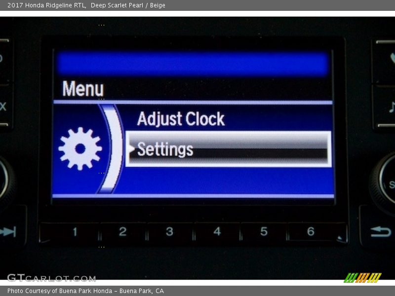 Deep Scarlet Pearl / Beige 2017 Honda Ridgeline RTL
