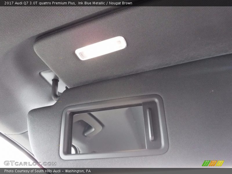 Ink Blue Metallic / Nougat Brown 2017 Audi Q7 3.0T quattro Premium Plus