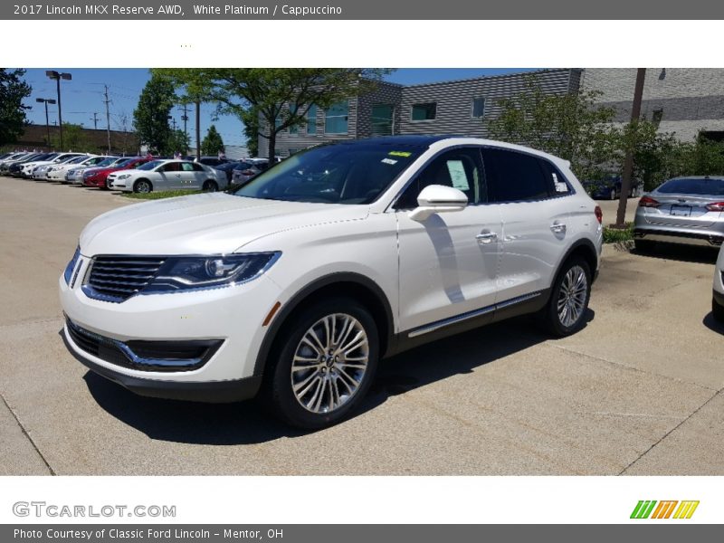 Front 3/4 View of 2017 MKX Reserve AWD
