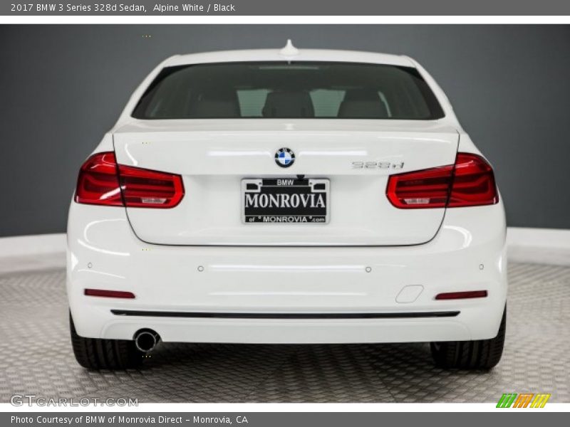 Alpine White / Black 2017 BMW 3 Series 328d Sedan