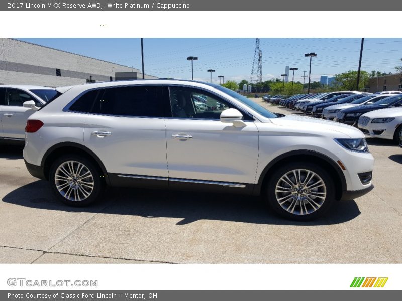  2017 MKX Reserve AWD White Platinum