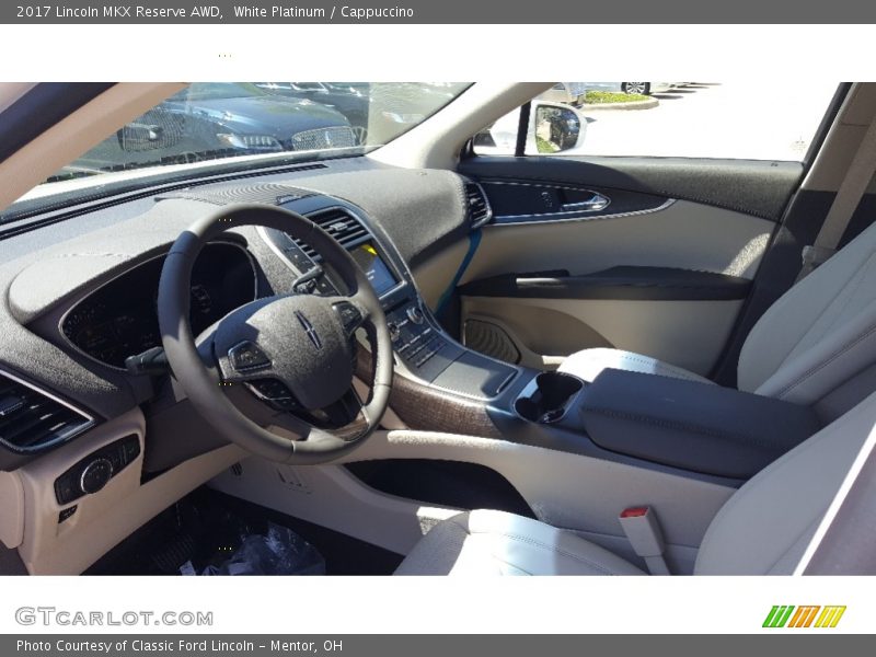  2017 MKX Reserve AWD Cappuccino Interior