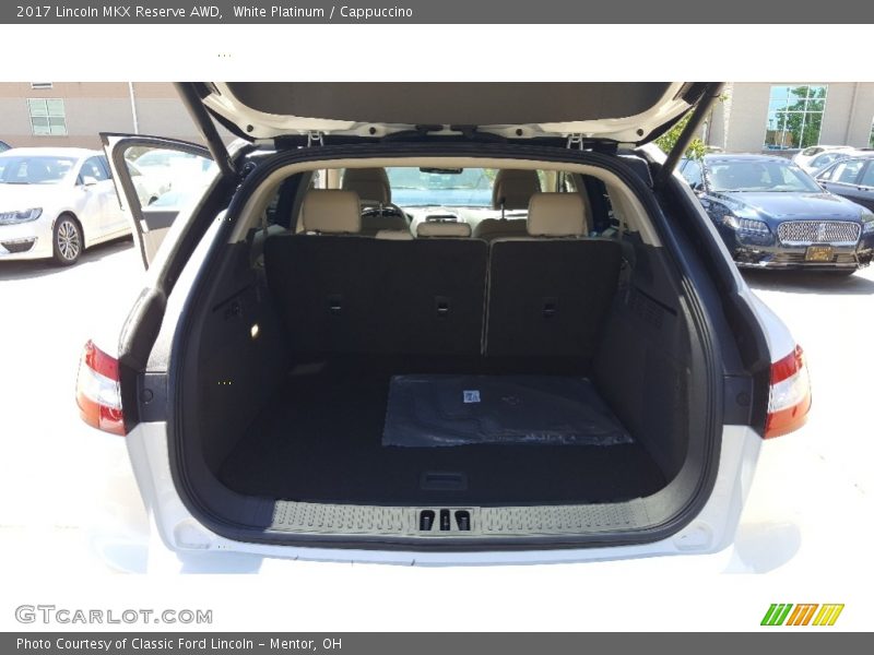  2017 MKX Reserve AWD Trunk
