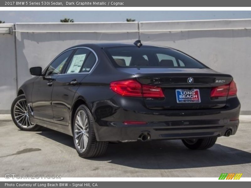 Dark Graphite Metallic / Cognac 2017 BMW 5 Series 530i Sedan