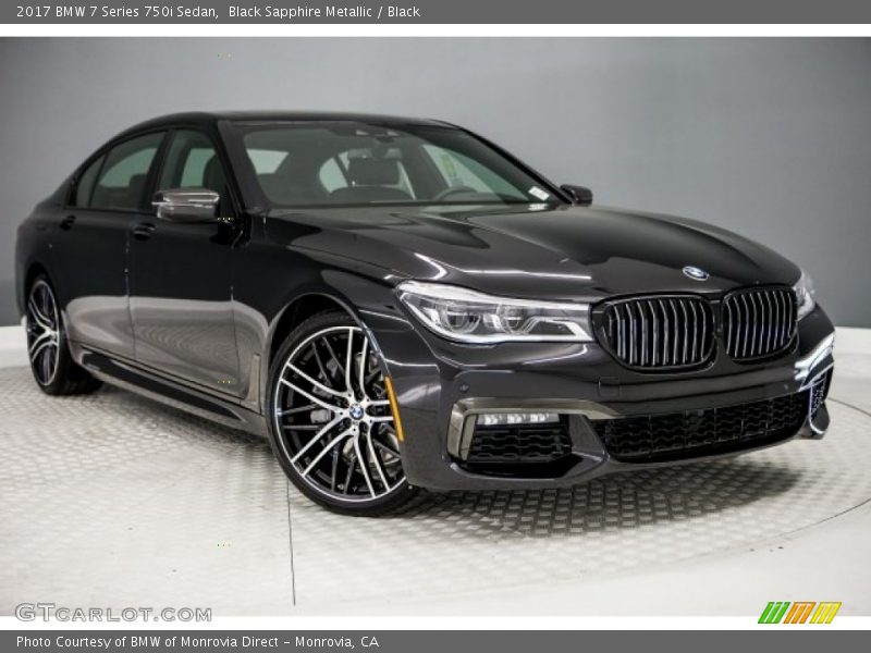 Front 3/4 View of 2017 7 Series 750i Sedan