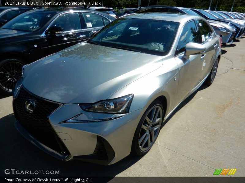 Atomic Silver / Black 2017 Lexus IS 350 F Sport AWD