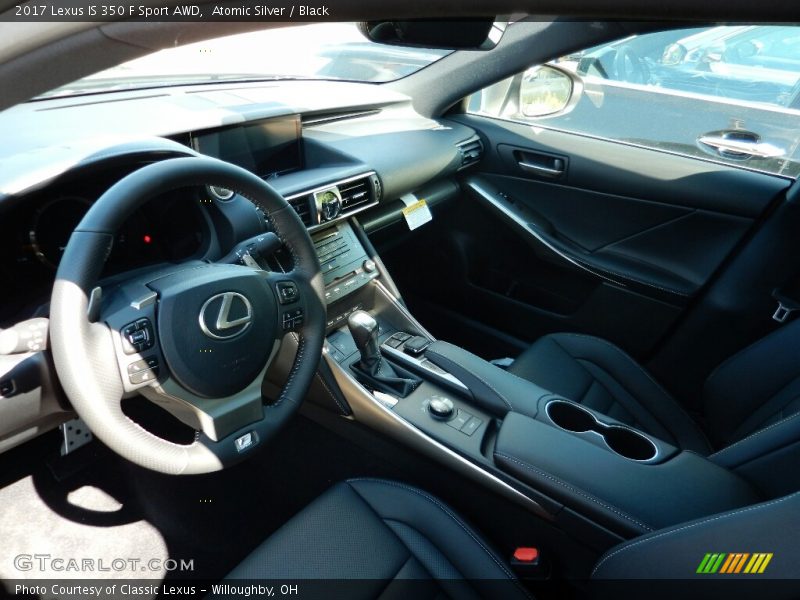 Atomic Silver / Black 2017 Lexus IS 350 F Sport AWD